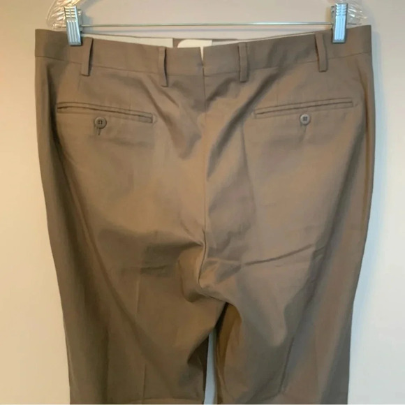 Zanella x  Loro Piana Tan Trousers Straight Leg Career 36 - Picture 8 of 8